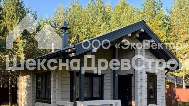 Фото бани по проекту Бн-15 Севернянка